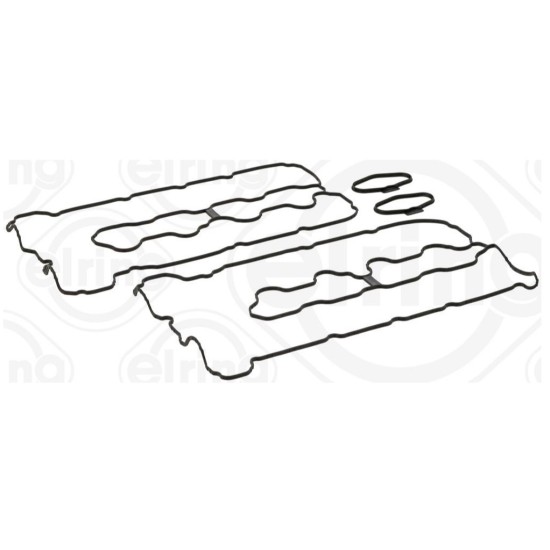 Valve Cover Gasket Set for BMW 550i, 650i, 750i, X5, X6 4.4 V8 N63B44A